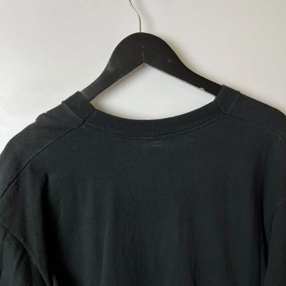 Fruit of the Loom Vintage Curaçao Tee XL Black Cotton USA Unisex Fit - Image 8