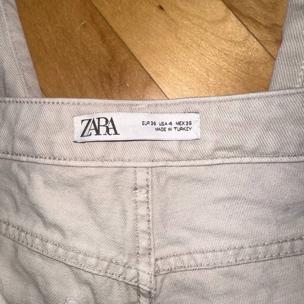 Light Tan Zara Trousers - Image 7