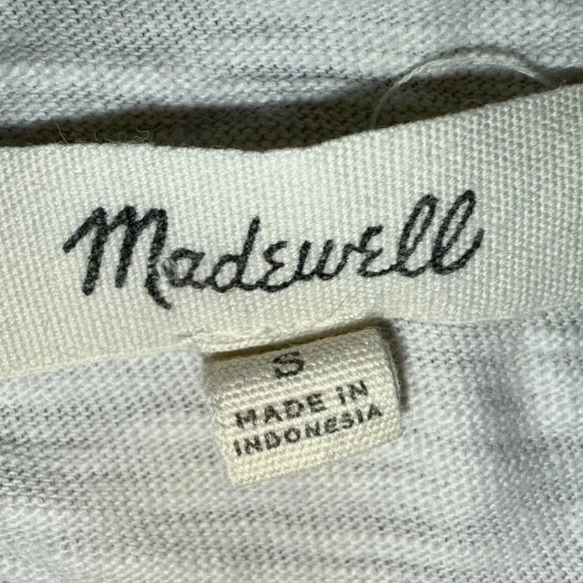 Madewell Embroidered Vacation Tee shirt women’s size small summer graphic - Image 3