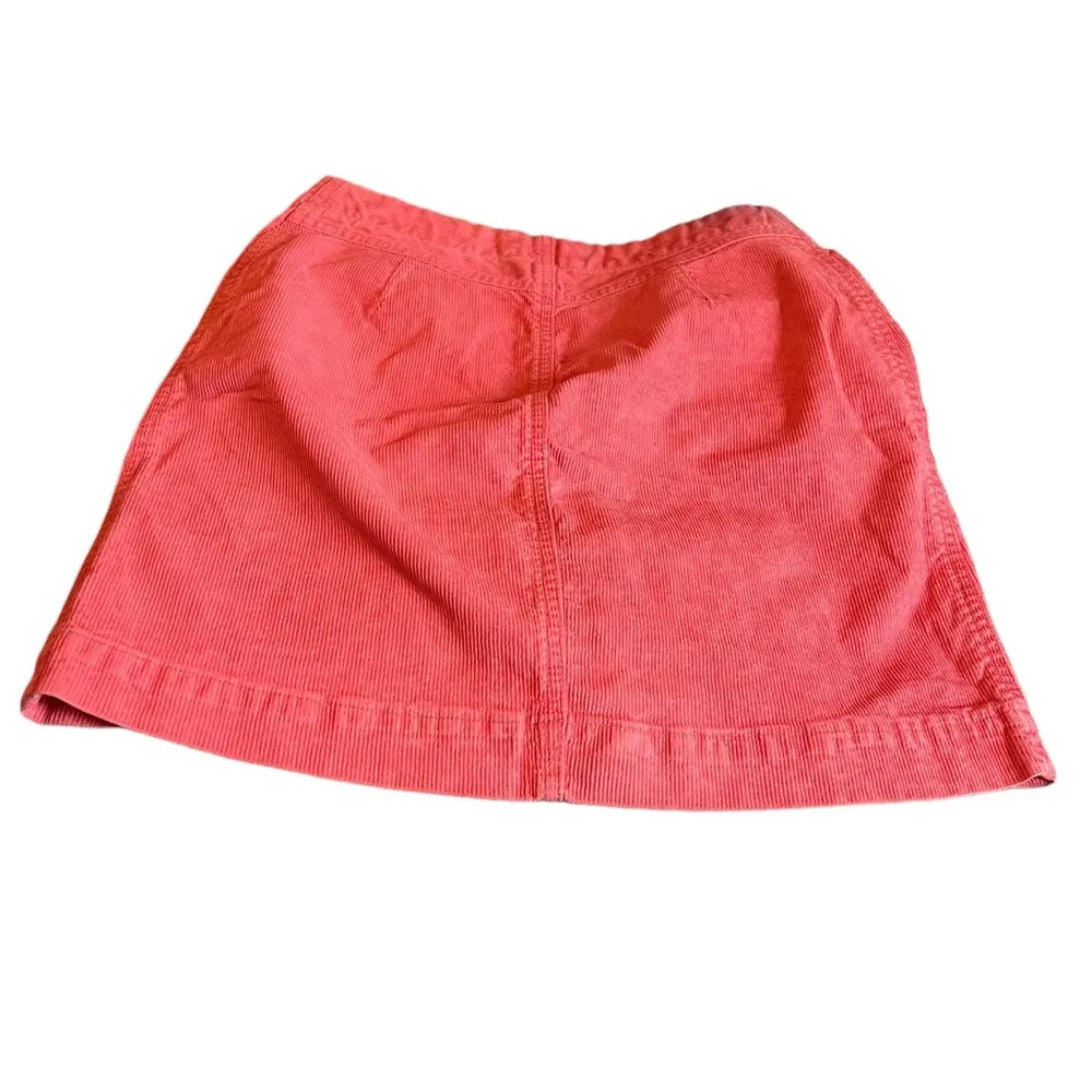 Lucky Brand Pink Corduroy Mini Skirt Women’s Size 0 (25) - Image 2