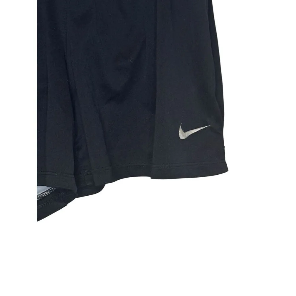 Nike Women's Shorts Dri-Fit Lined Striped Athletic Swoosh Drawstring Waist Small - Image 2