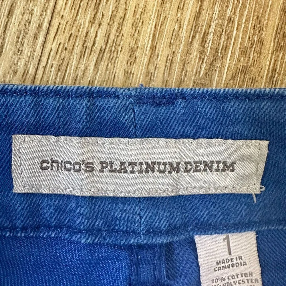 Chico's Chico’s blue cropped jeans - Image 7