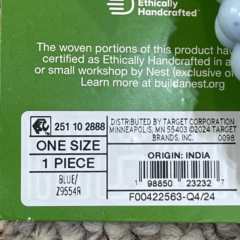 Kate Spade x Target Colorblock Beaded Crossbody Bag Blue Green New Purse - Image 6