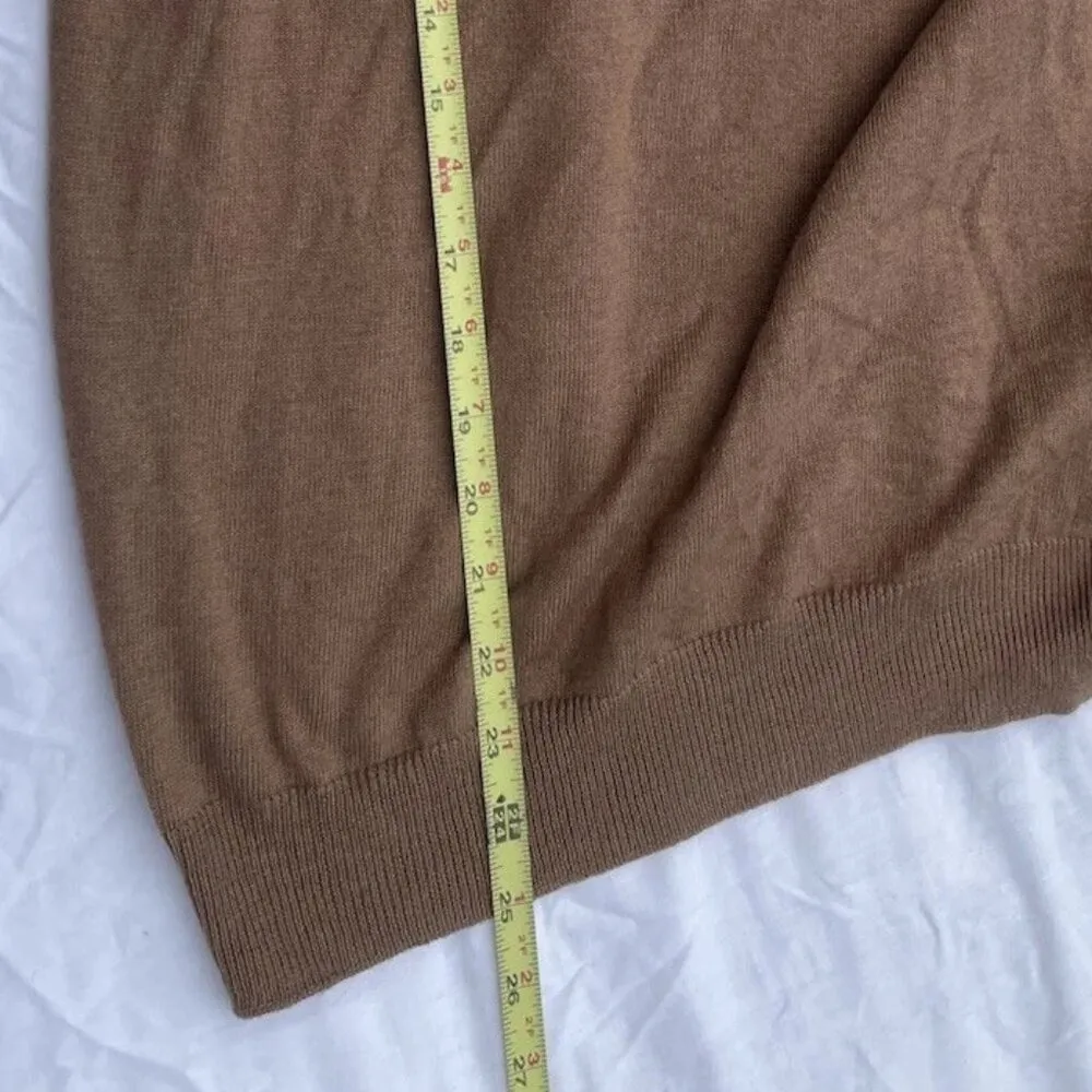 Vintage Apokolypse Acrylic Women’s Brown Acrylic Sz Medium Vest Made in USA - Image 6