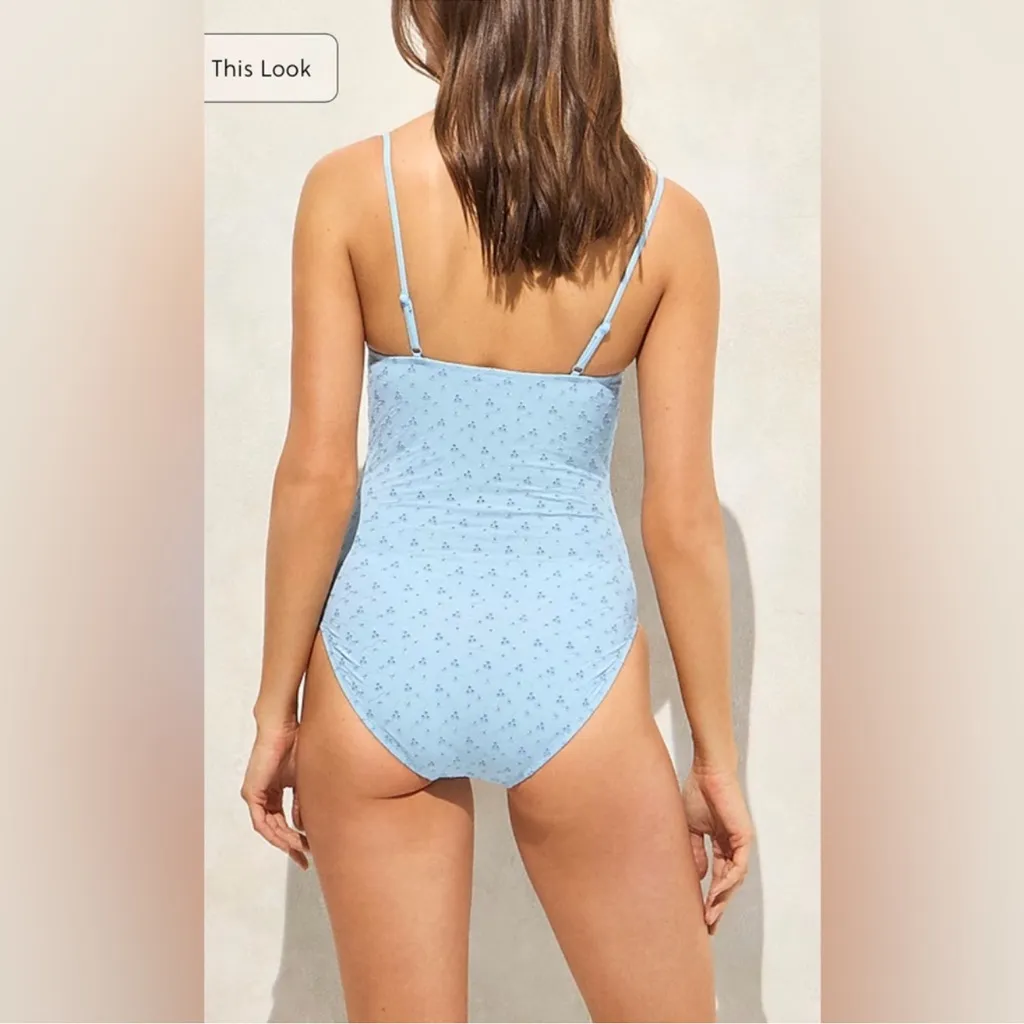 J.Crew  Eyelet balconette underwire one-piece - Image 3