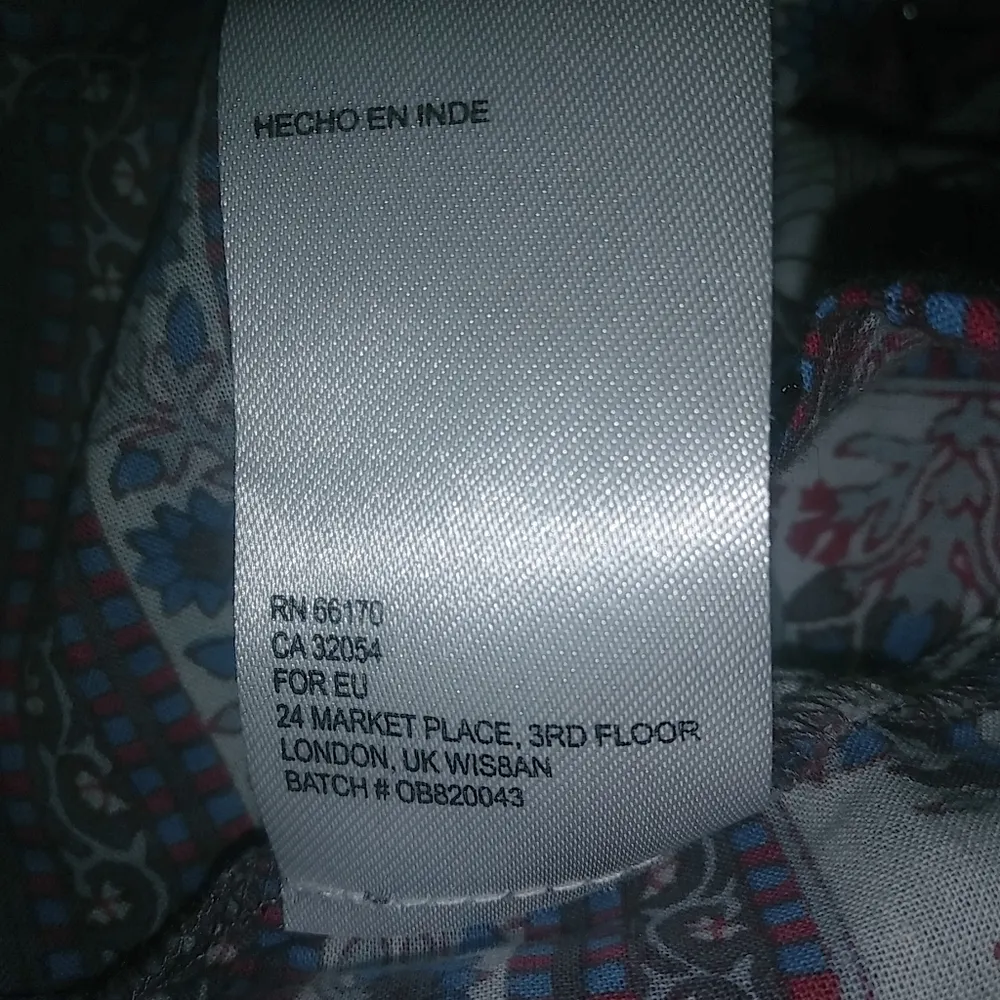 Urban Outfitters M Cotton Boho Short Sleeved Mauve Purple Mini Dress - Image 4