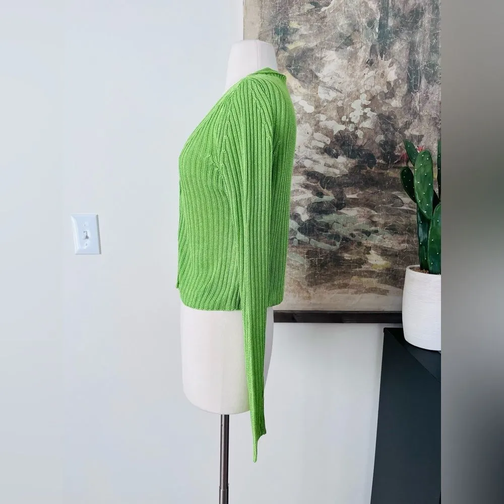 Free People Game On Cardi in Green Size XS NWOT $78 - Image 4