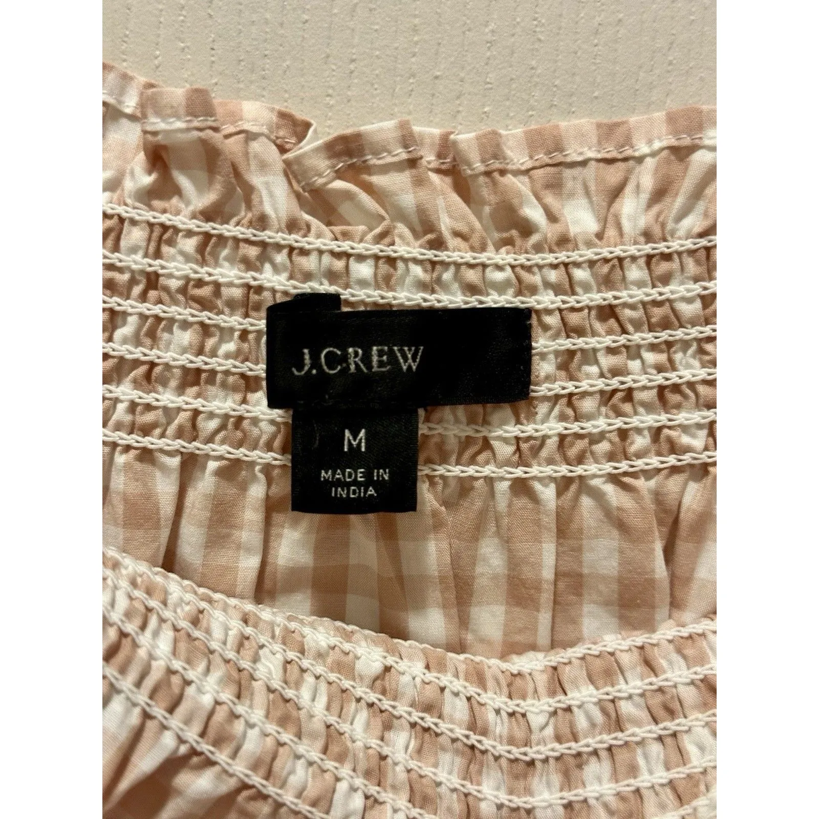 J.Crew Smocked 100% Cotton Puff - Image 8