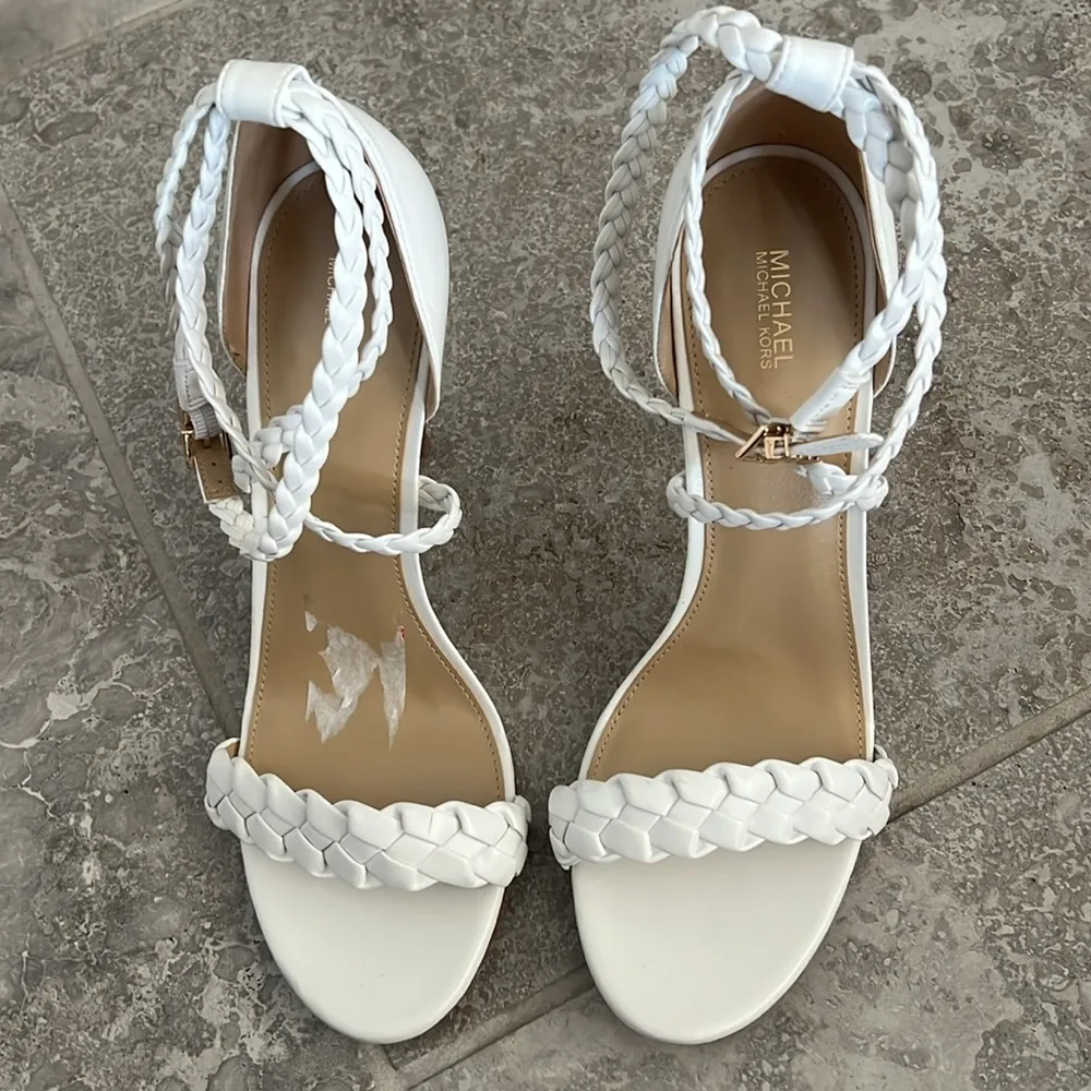 NEW Michael Kors Astrid Wrapped High Heel Sandals, Size 11 New w/o Box - Image 7