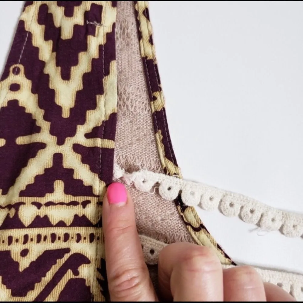 Buckle BKE Gimmicks Ombré Beaded Babydoll Tank Top - Image 6