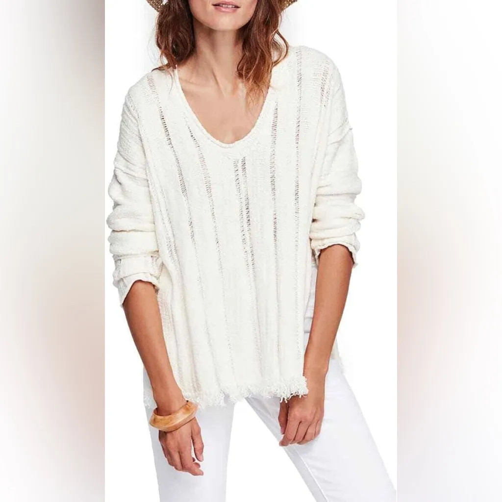 Free People Ocean Drive Pullover Sweater - Image 5