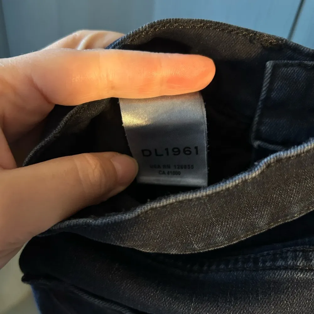 DL1961 Farrow Ankle Jeans Womens 26 Black High Rise Instasculpt Skinny Stretch - Image 7