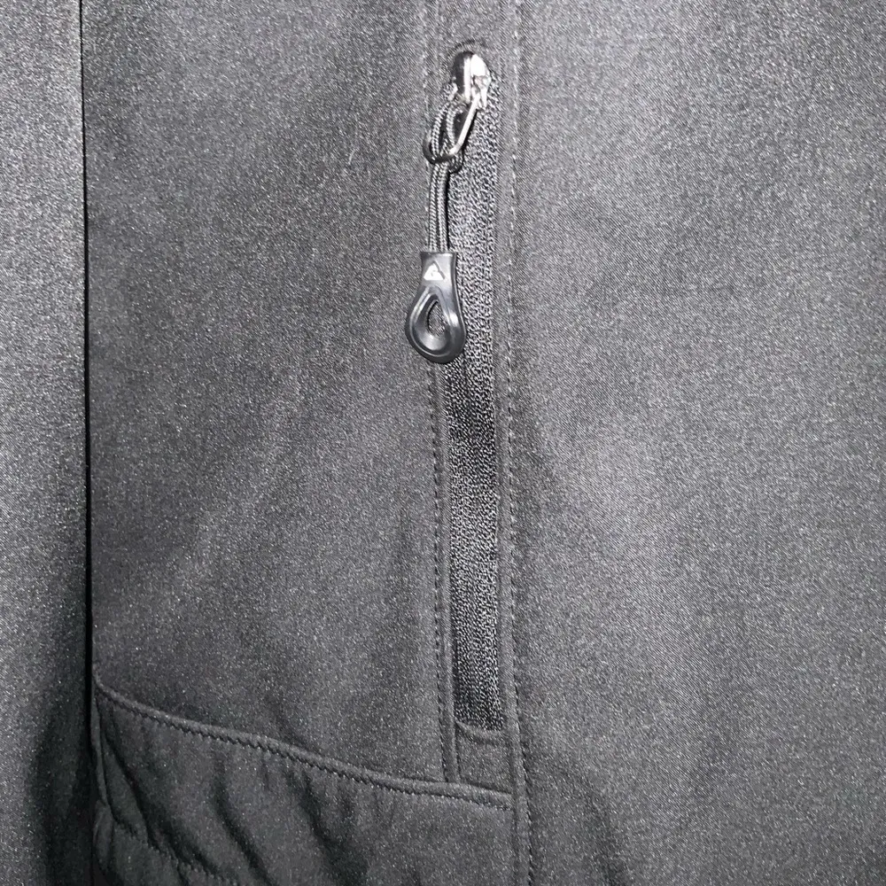 Gerry Lilly Black Fur Lined Zip Up Jacket Zipper Pockets Waterproof Large NWOT - Image 6