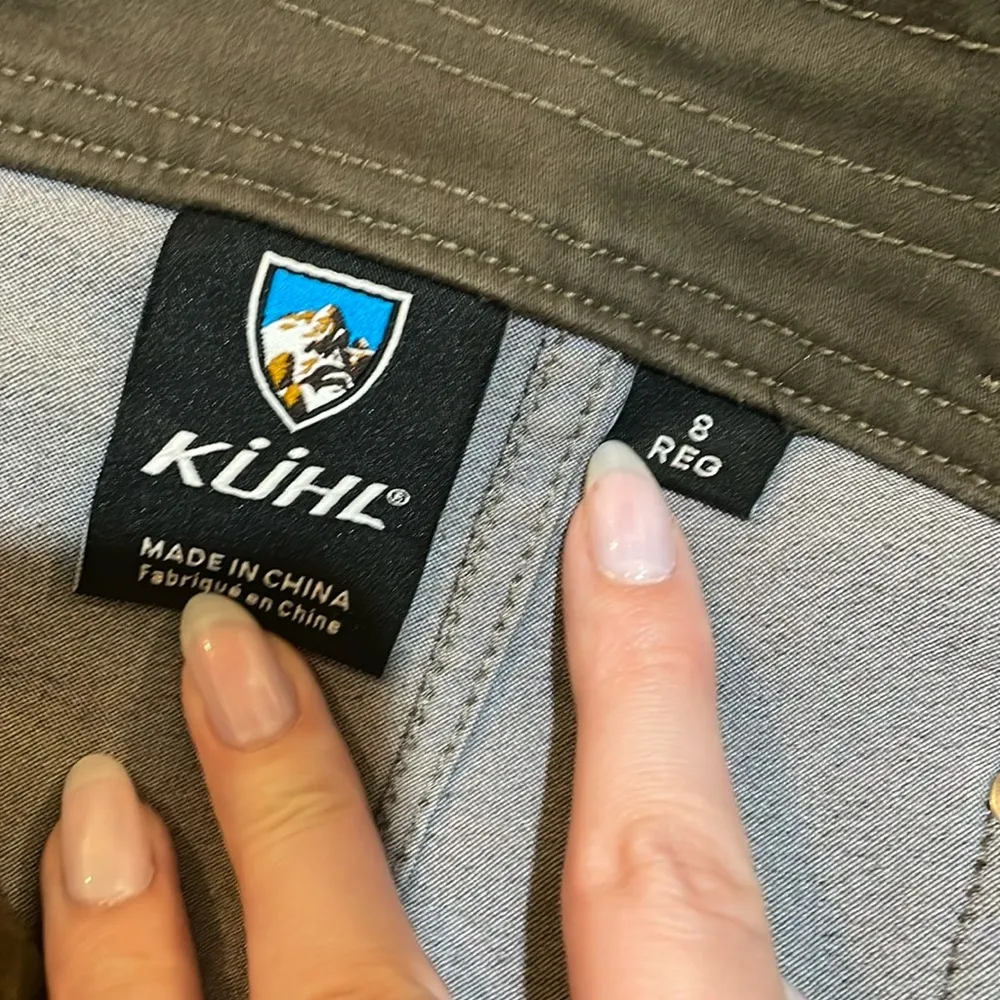 Kuhl Klaudette Outdoor Hiking Pants Mid-Rise Straight Leg Size 8 - Image 2