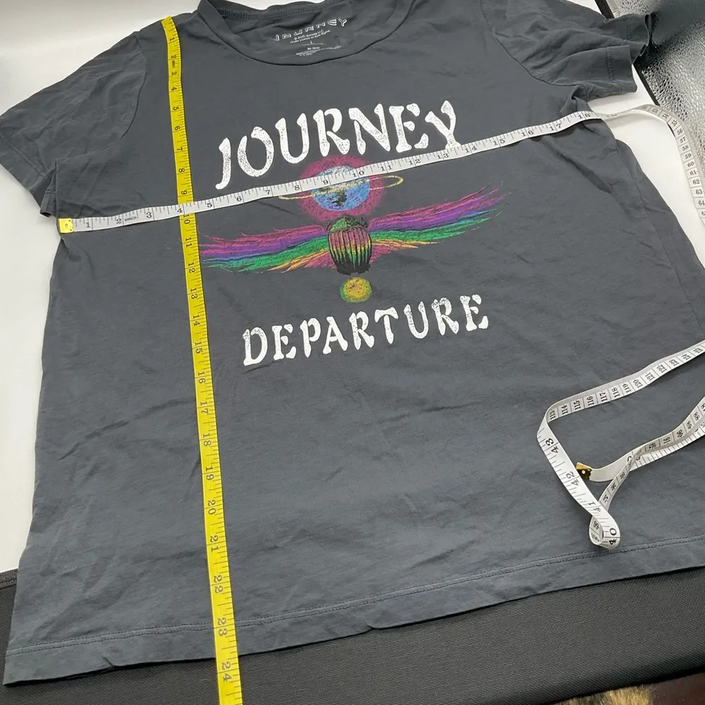 NWOT JOURNEY DEPARTURE COTTON T SHIRT Size L - Image 4