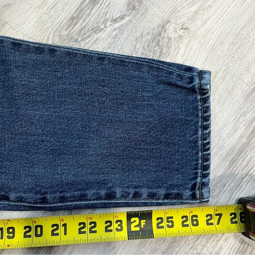 American Eagle Hi Rise Girlfriend Jeans Button Fly High Waisted - Image 10