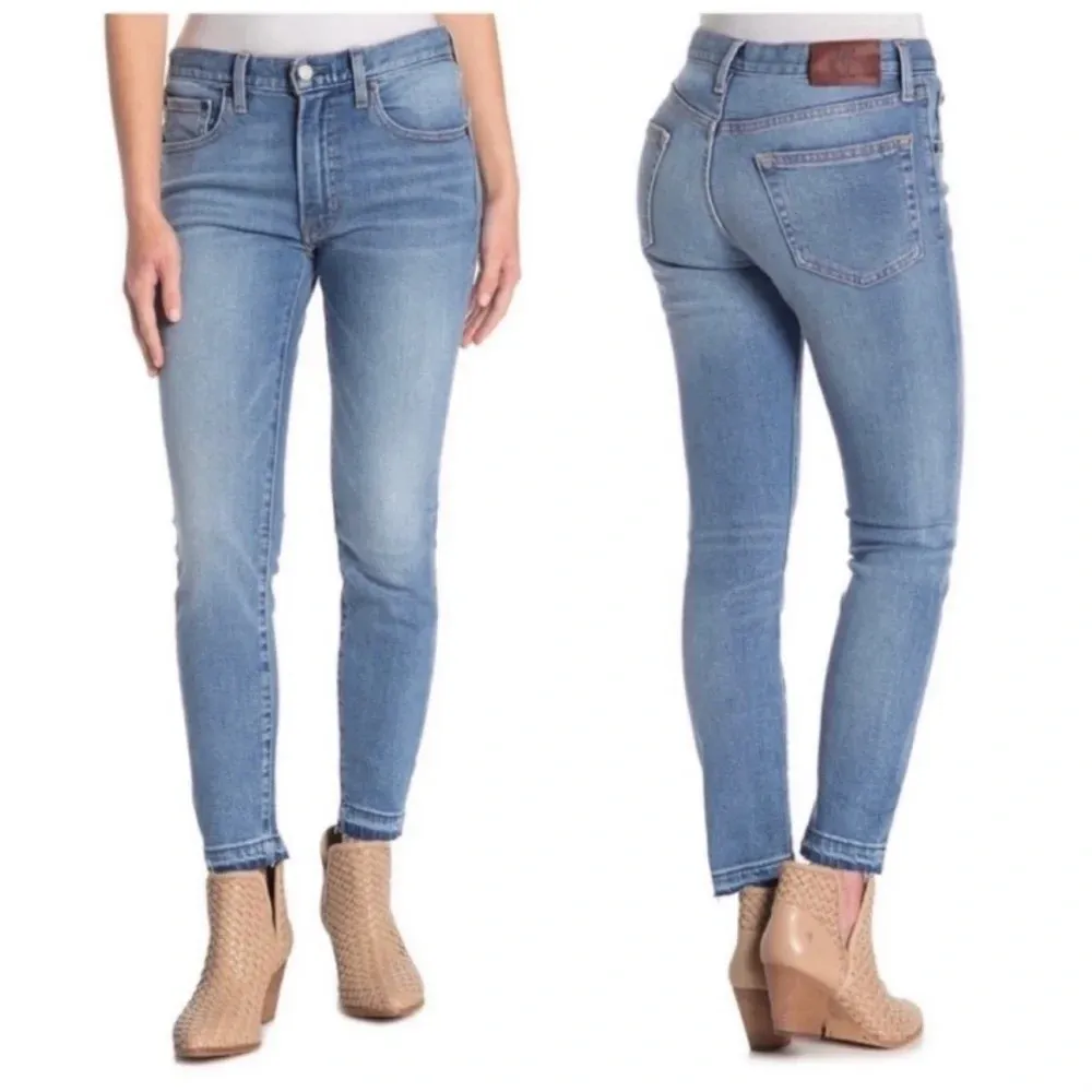 Frye ‘Sienna’ Skinny Cropped Raw Hem Jeans EUC - Image 3