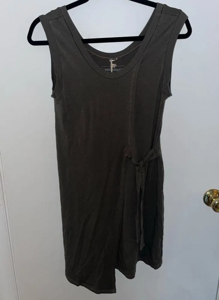 Brooklyn Denim Co. Eucalyptus Tencel & Organic
Cotton Westlake Dress, Jade Green Size XS - Image 3