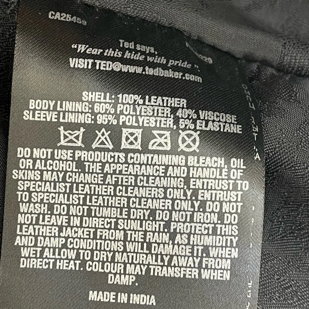 Leather Jacket NWT - Image 7