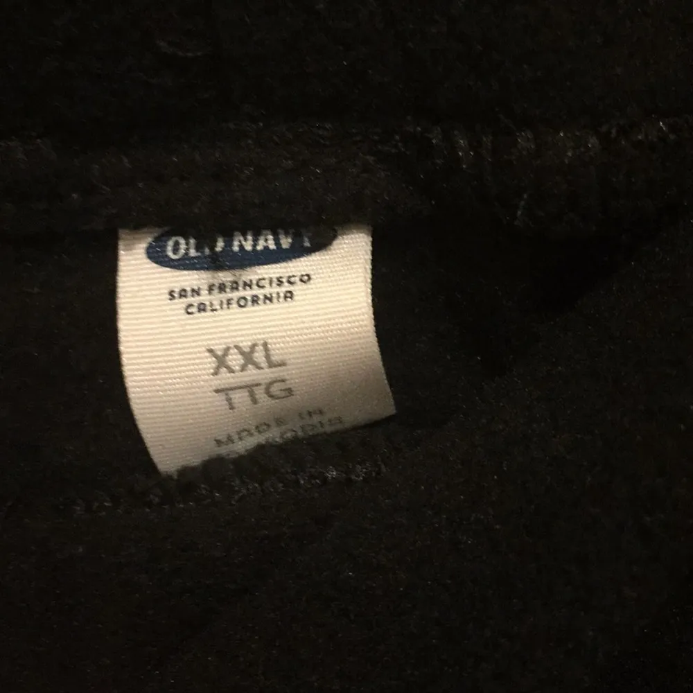 NWT black fleece pants - Image 4