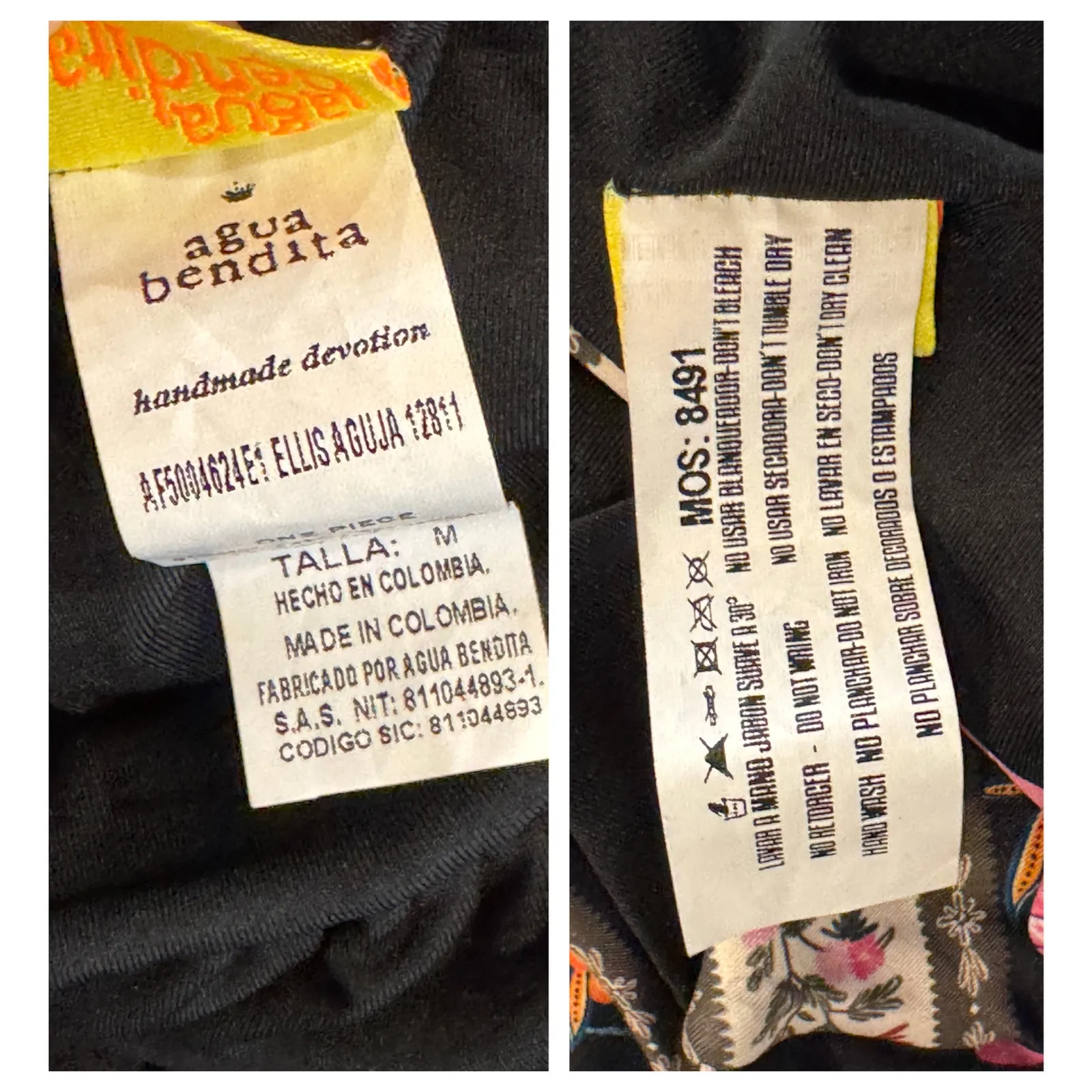 Agua Bendita Ellis Printed One-Piece Size Medium - Image 8