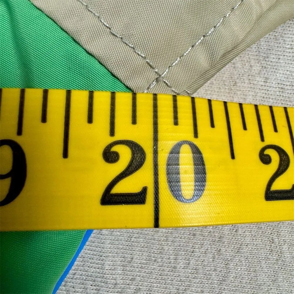 Fila Filativa Vintage Womens Color Block Windbreaker Jacket  Size XL Multicolor - Image 10