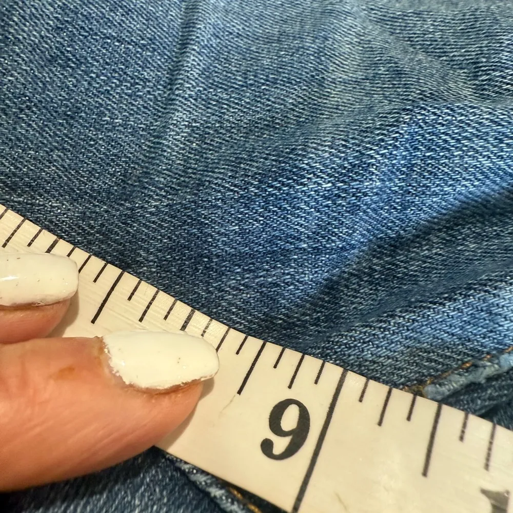 J Crew Blue Denim Jean Shorts - Image 4