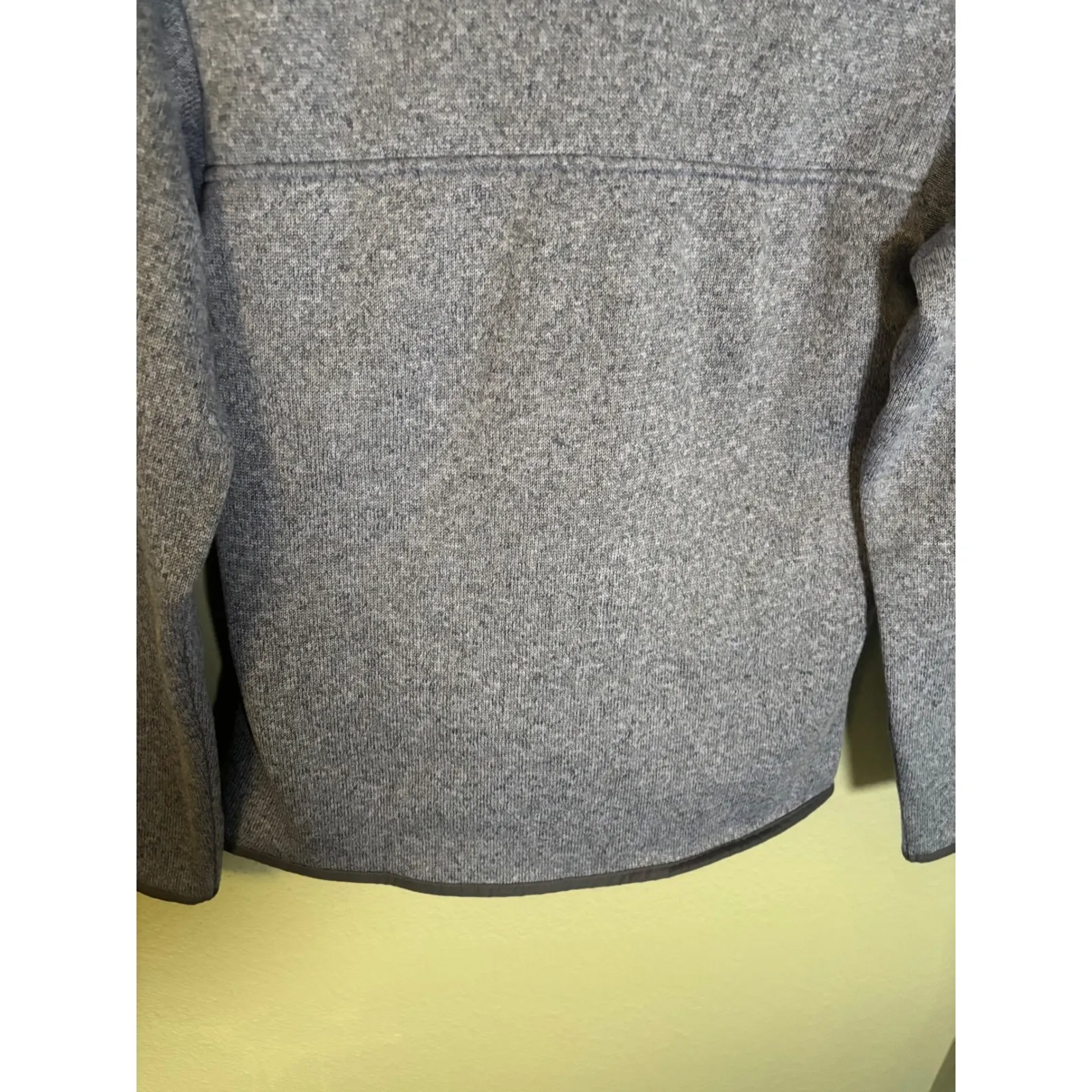 Eddie Bauer Women's Radiator Fleece Snap Mock Neck Blue Pullover Sweater Small - Image 9