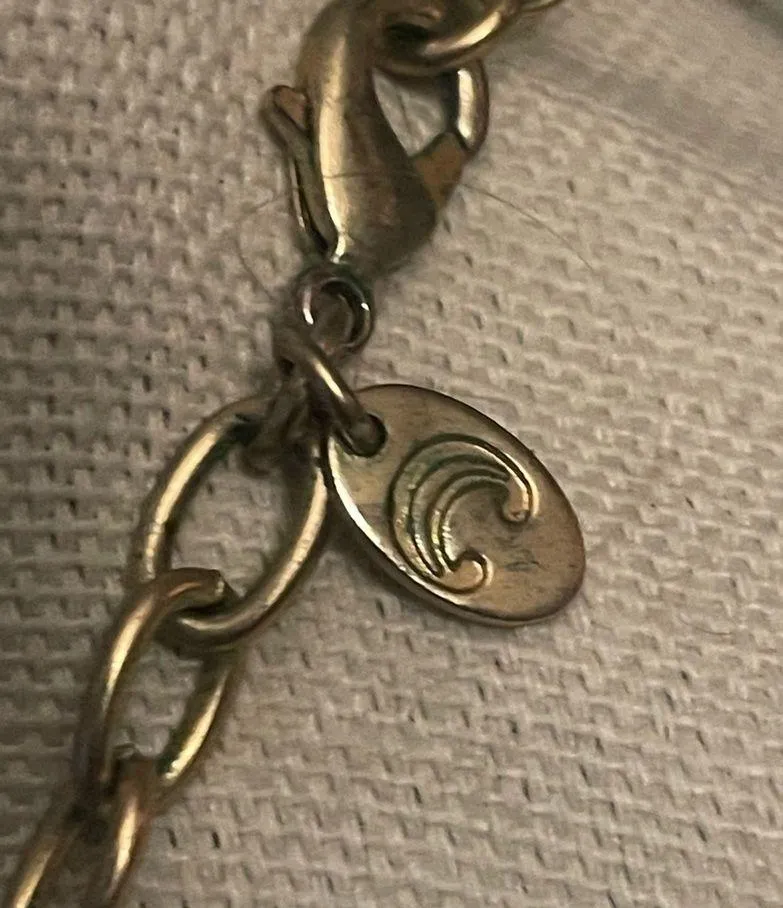 Jeweled flower statement necklace - Image 5