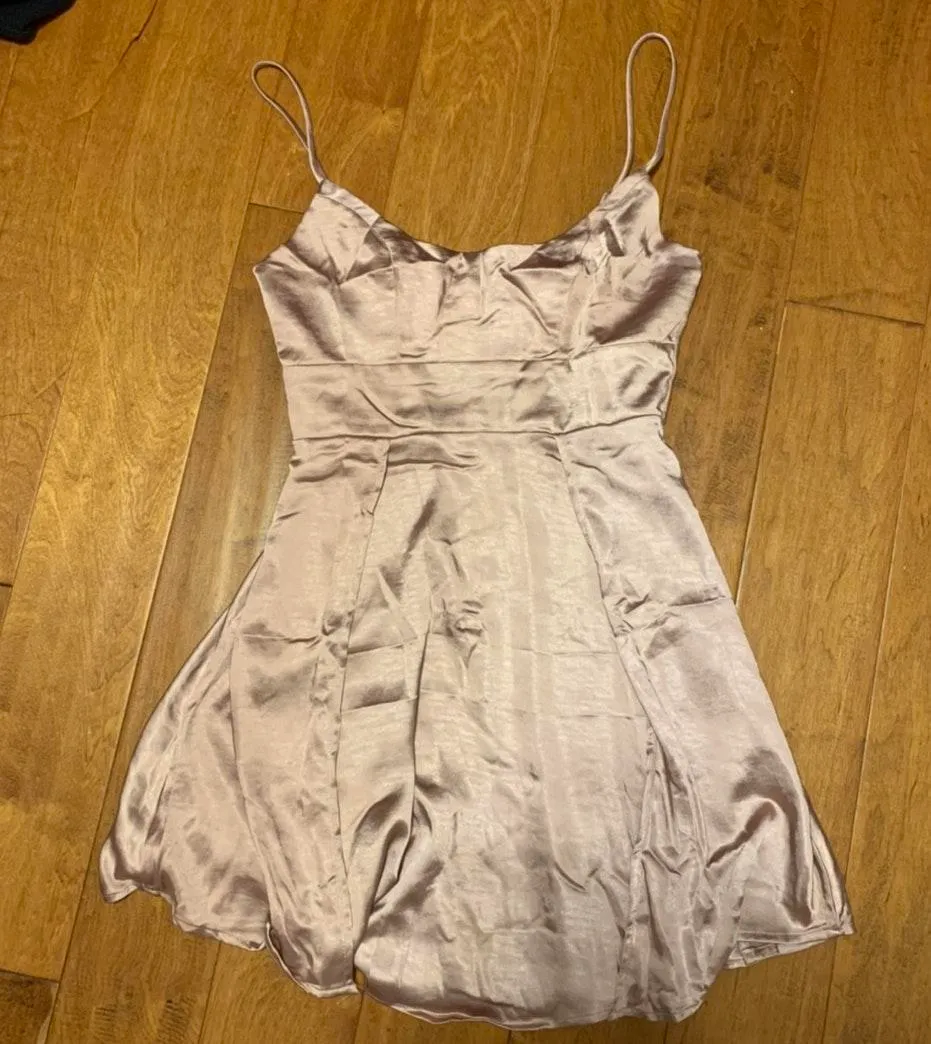 Showpo Rose Gold Dress - Image 8