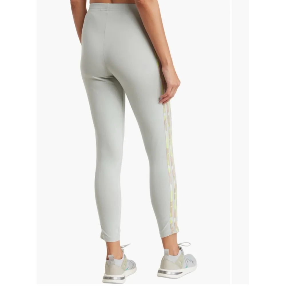 NWT adidas Sportswear 3- Stripes Leggings In Wonder Silver - Image 3
