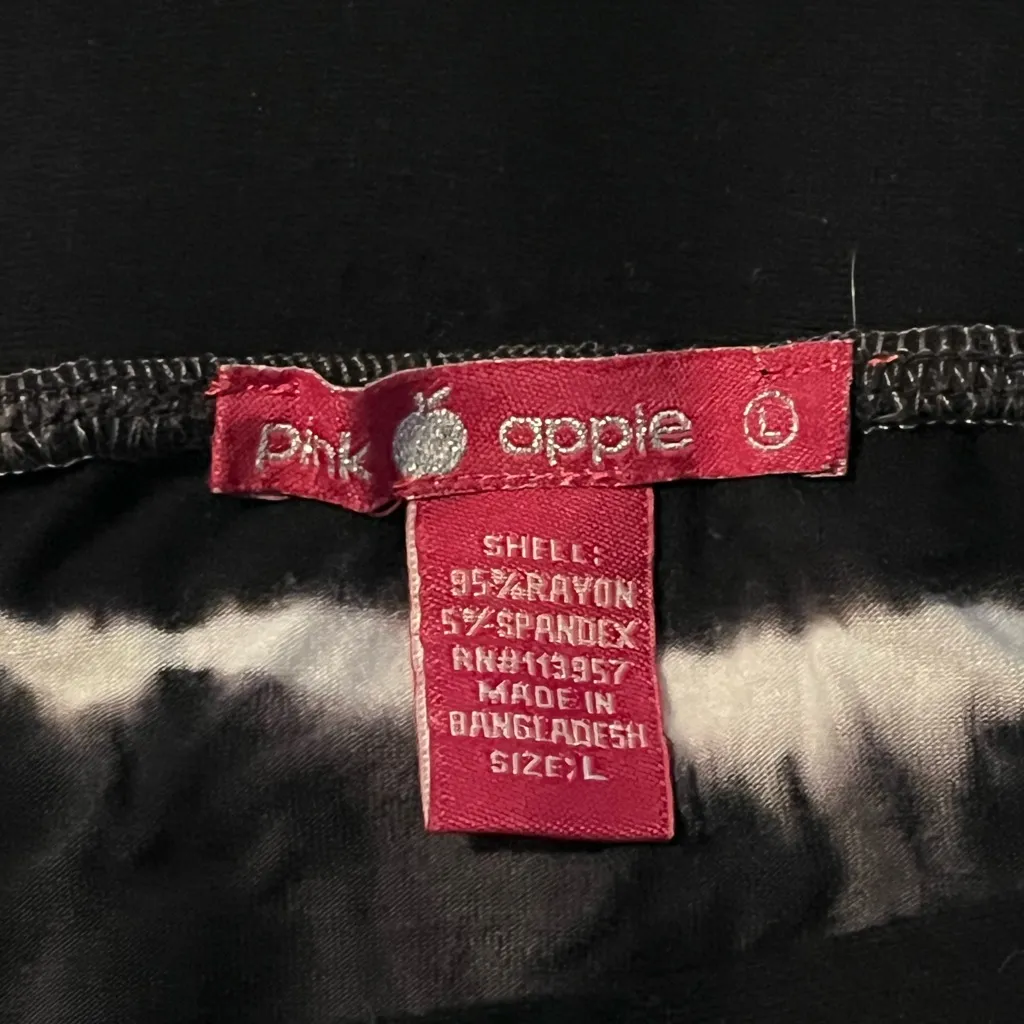 Pink Apple Black and White Tie - Image 2