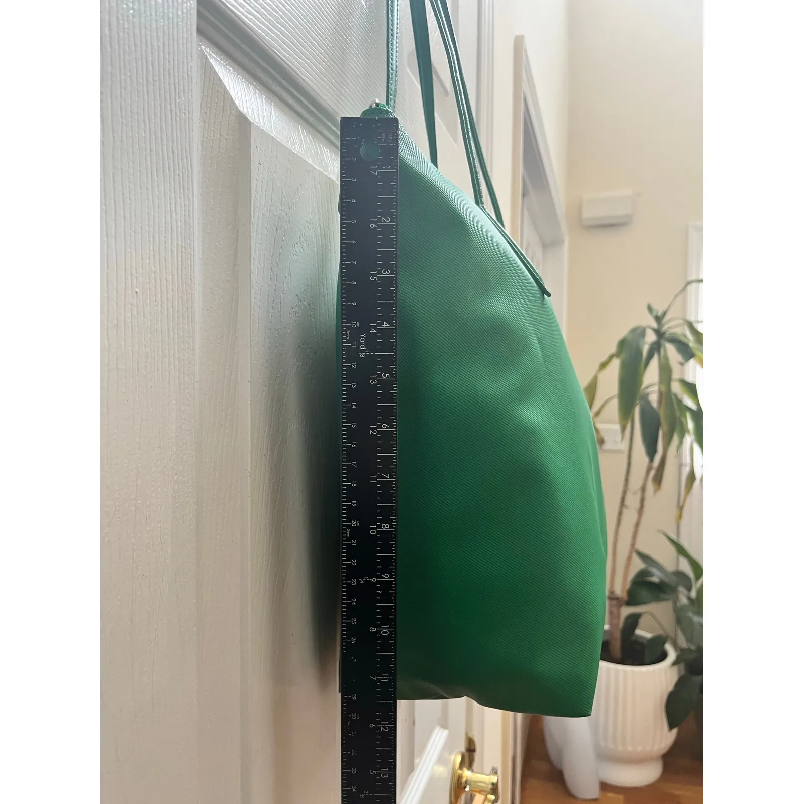 Lacoste Green Concept Vertical Zippered Tote Bag - Image 13