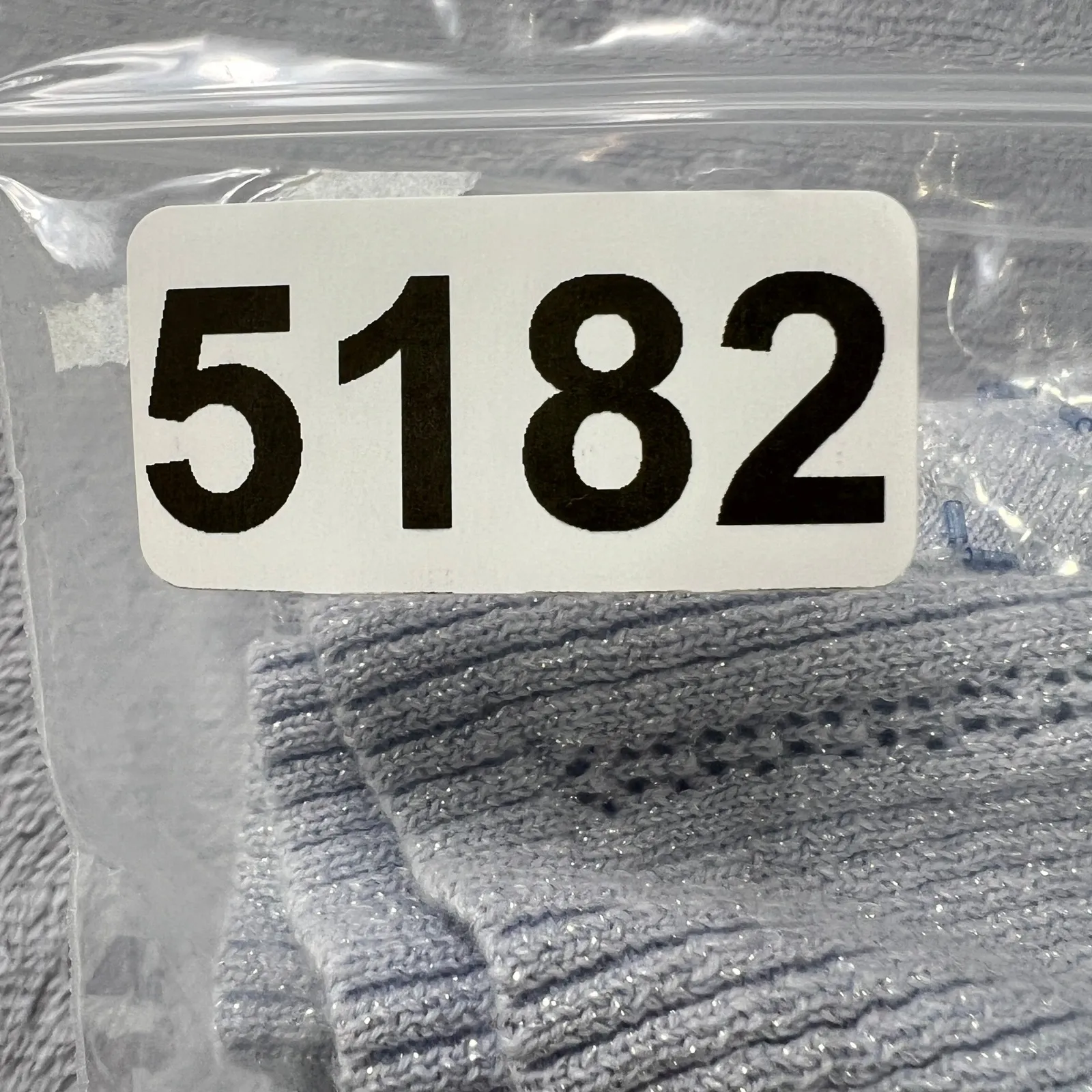 Quacker Factory Sparkle V-Neck Embellished Knit Silver Metallic Ribbed Sweater - Image 10