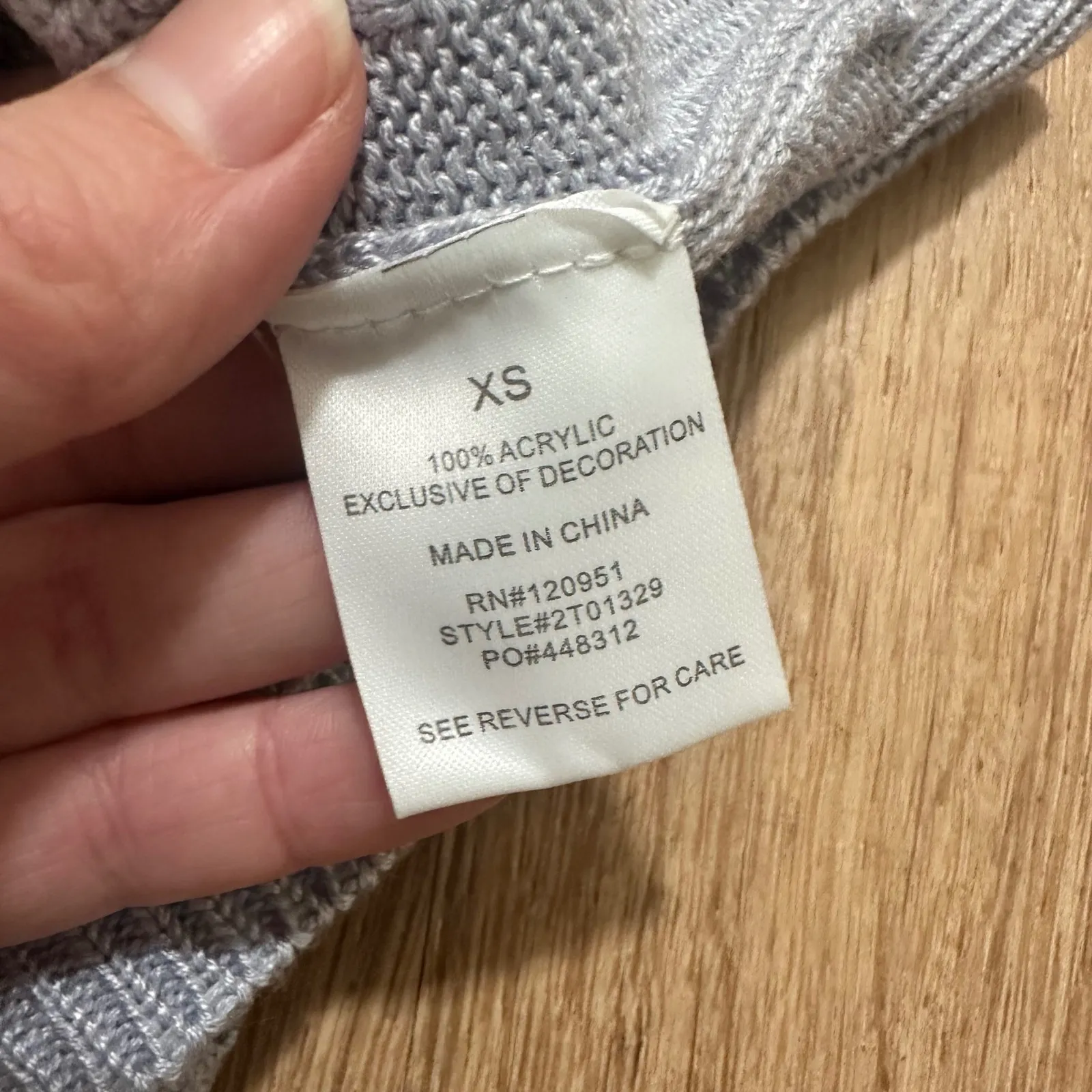 PINK ROSE | Baby Blue Daisy Floral Crochet Knit Crop Top Tank Sweater, Size XS - Image 5