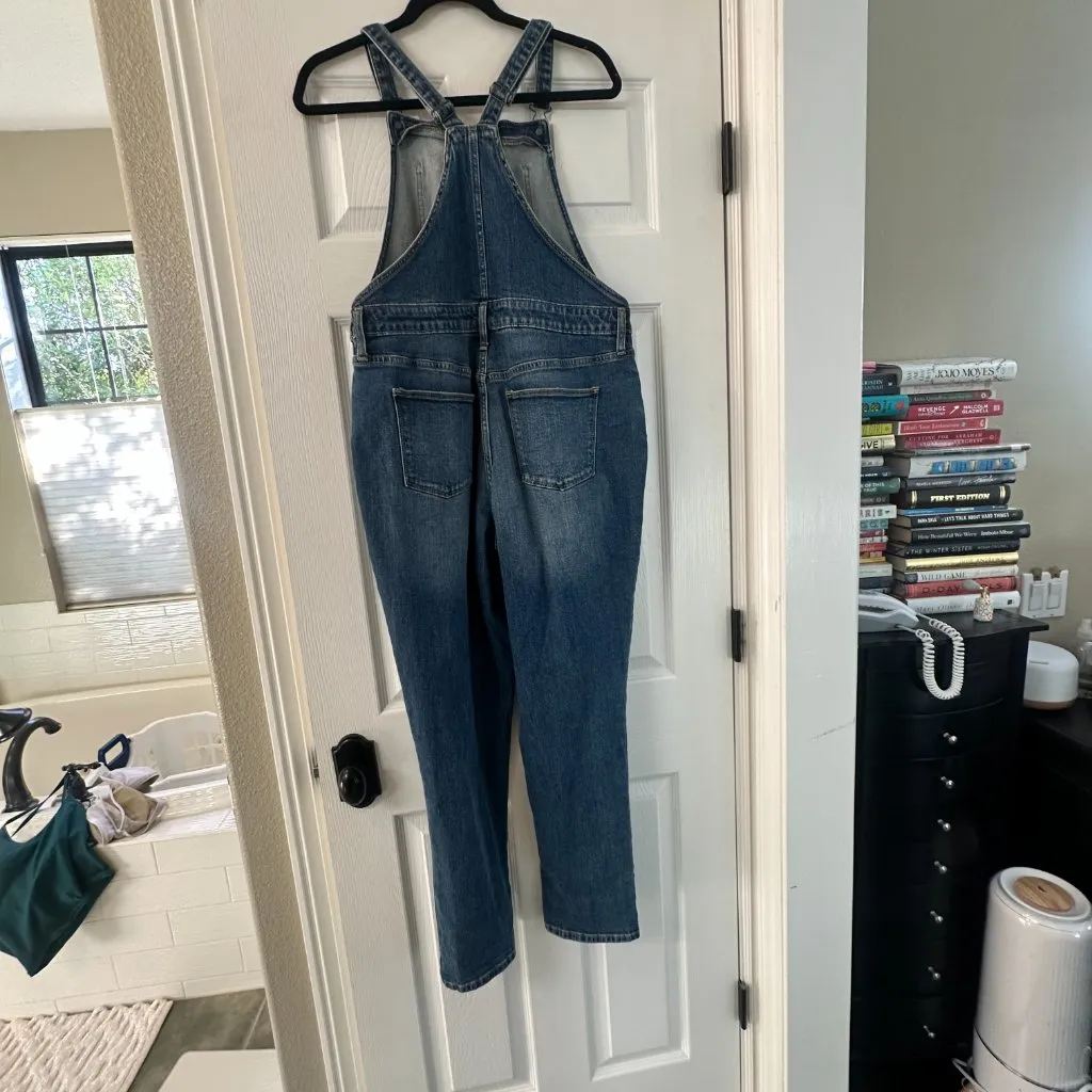 UNIVERSAL THREAD Classic Denim Overalls Jumpsuit Size 10/30 - Image 6
