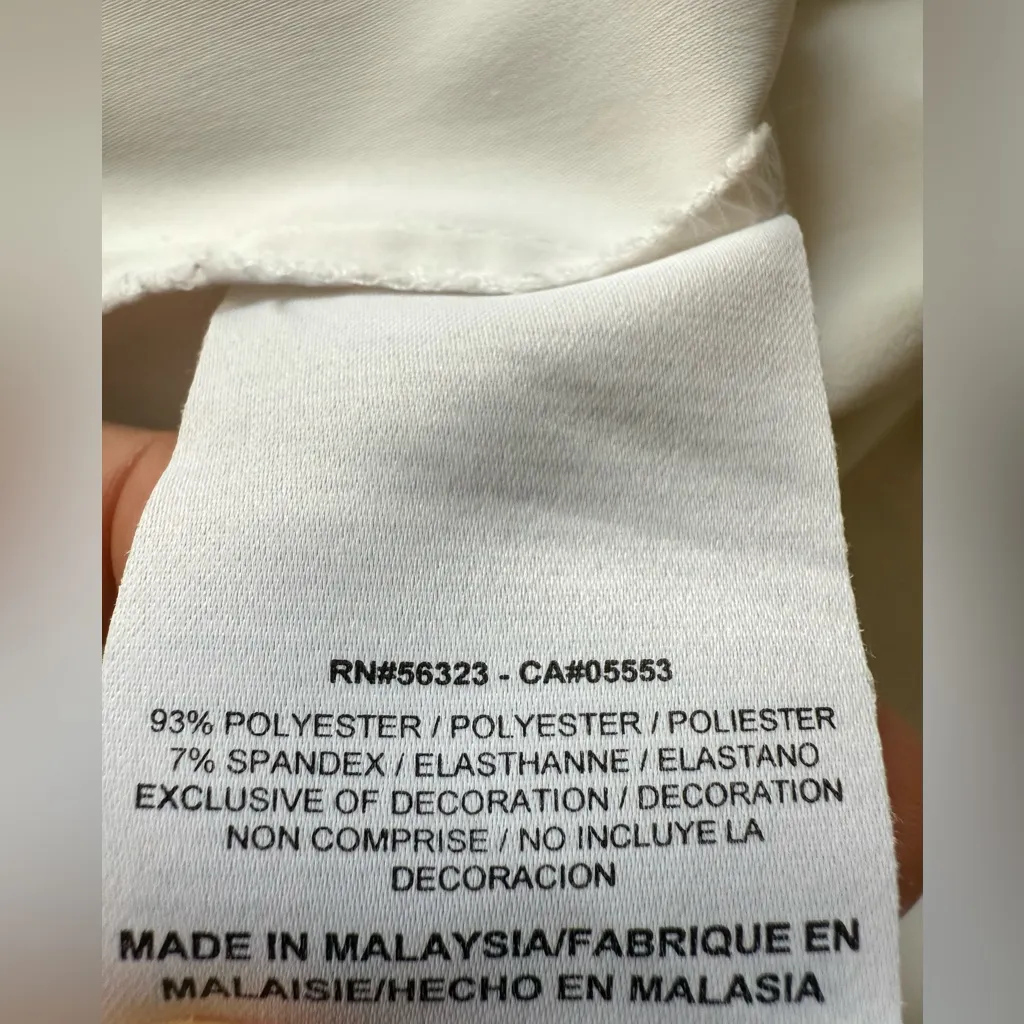 Nike Golf Dri Fit Mini Skort Womens‎ White Athletic Shorts Skirt Tennis Size 8/M - Image 10