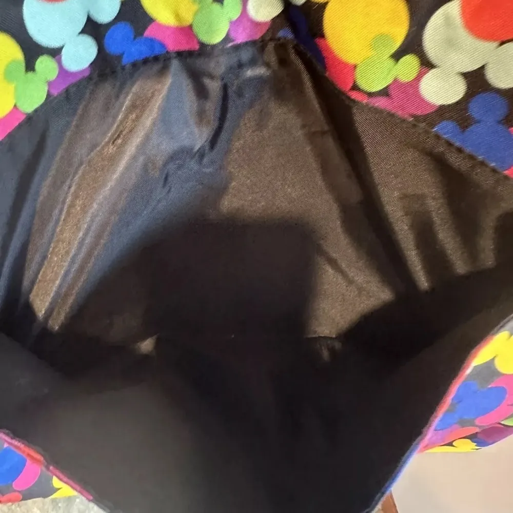 Disney Parks Mickey Mouse Icon Bag Disneyland Travel Diaper Bag Rainbow - Image 15