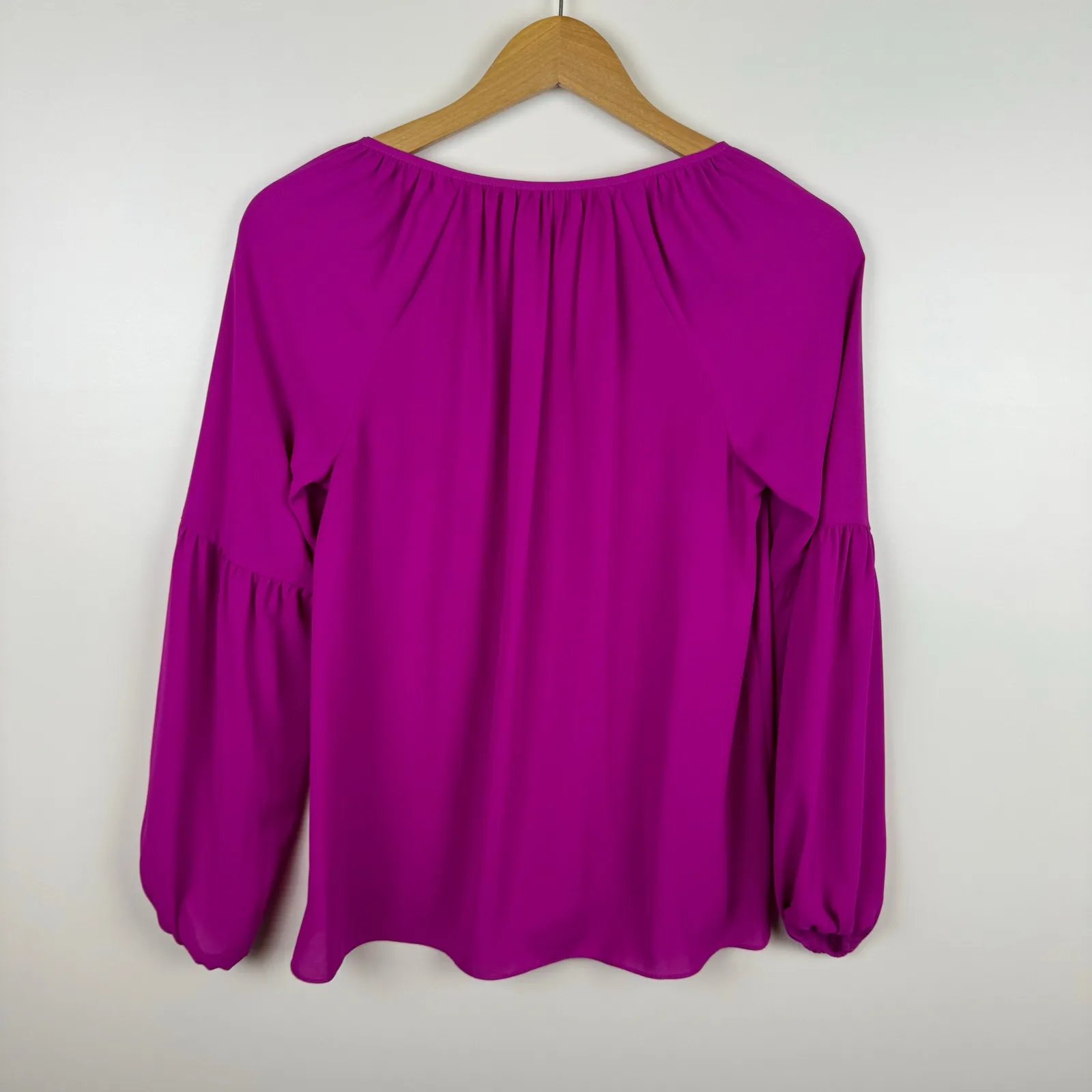 Lilly Pulitzer Womens Charleigh Top in Fucsia Pink Sz XXS Lightweight Preppy‎ - Image 6
