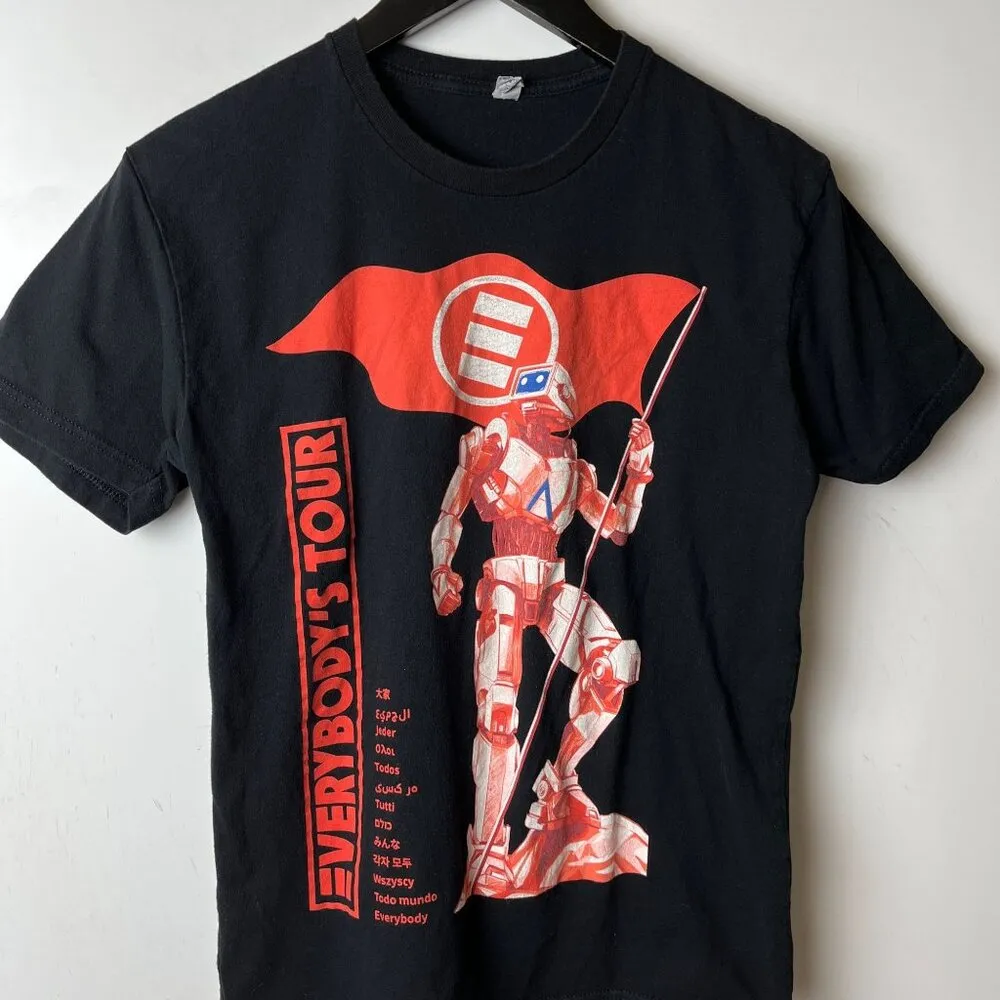 Logic Rap Tee T Shirt Black Small S Album Graphic Tee 100% Cotton Short Sleeve - Image 4