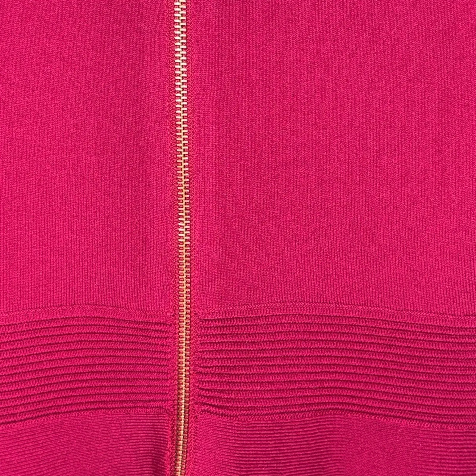 Ted Baker Kathryn Cutout Knit Fit and Flare Skater Dress Size 2 Deep Pink - Image 8