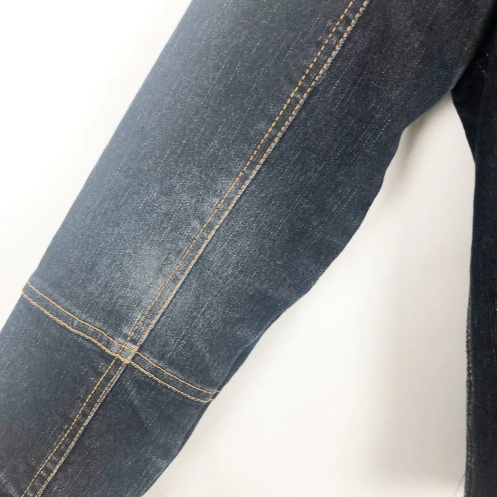 Tulle Women's Y2K Vintage Long Sleeve Button Down Denim Jacket Size M Blue Size M - Image 14