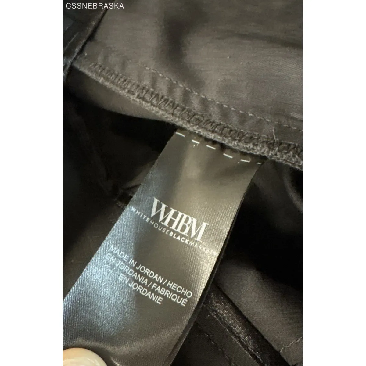 White House Black Market Black Chevron Slim Ankle Dress Pants Womens - Size 4 - Image 8