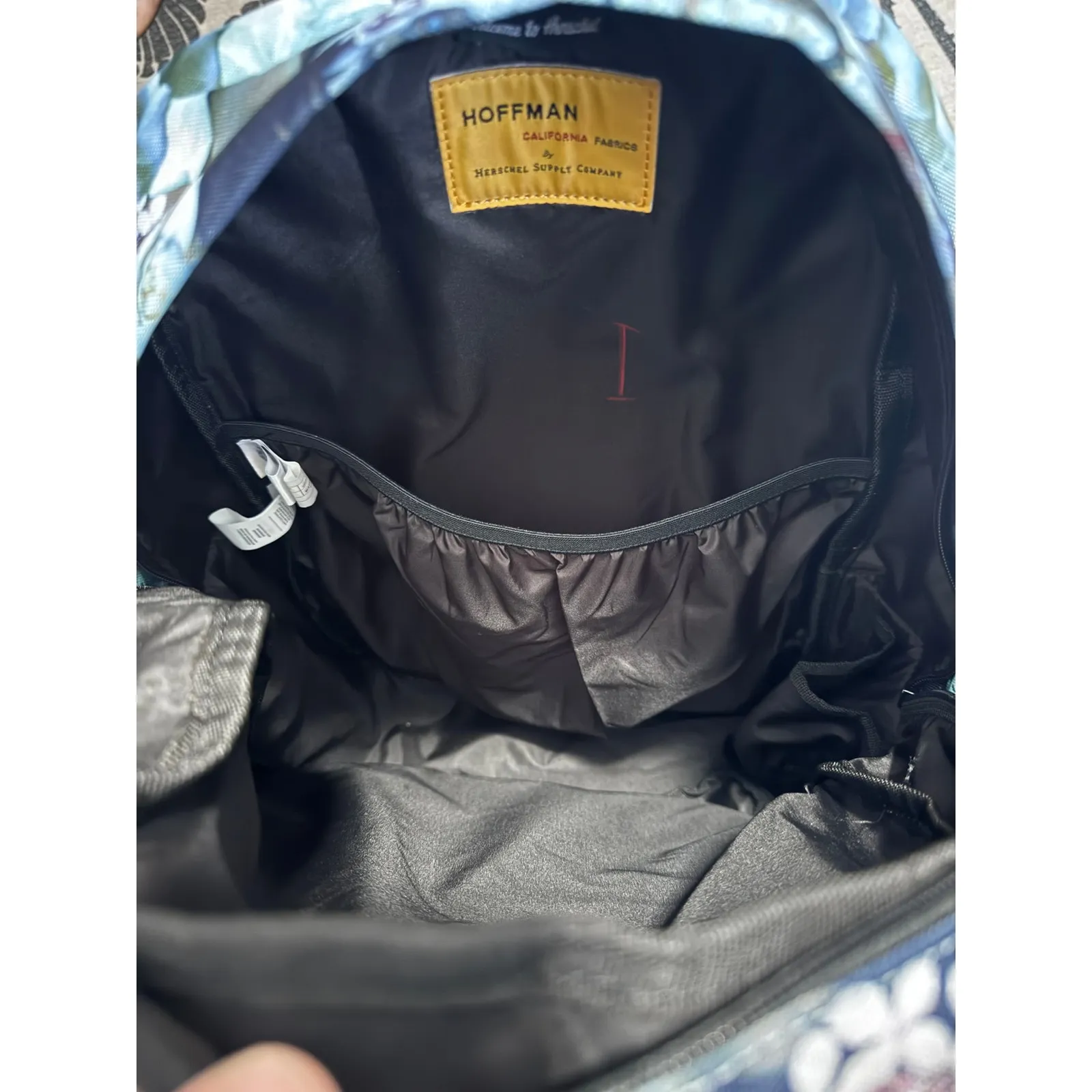 Herschel x Hoffman California Fabrics Backpack – Floral Print - Image 4