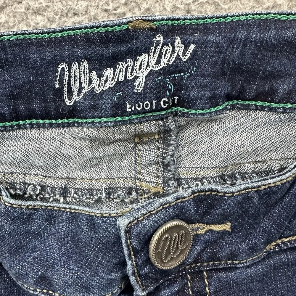 Wrangler Retro Mae Mid Rise Bootcut Jeans Western Rodeo Cowgirl Women 11/12 x 31 - Image 5