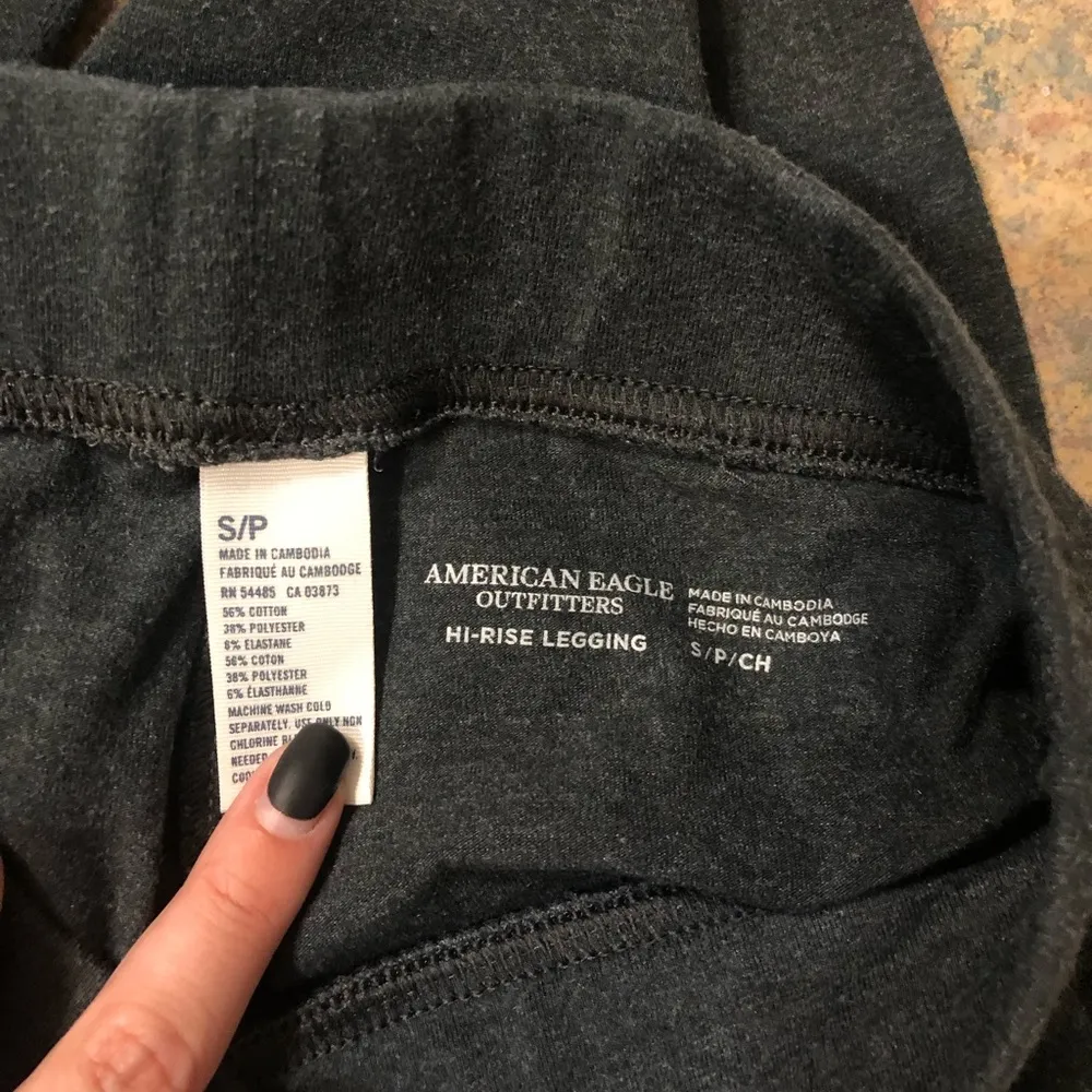 [american eagle] high rise leggings with zippers - Image 5