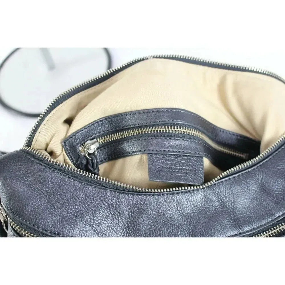 ladies Alexis Hudson leather tote bag Black - Image 6