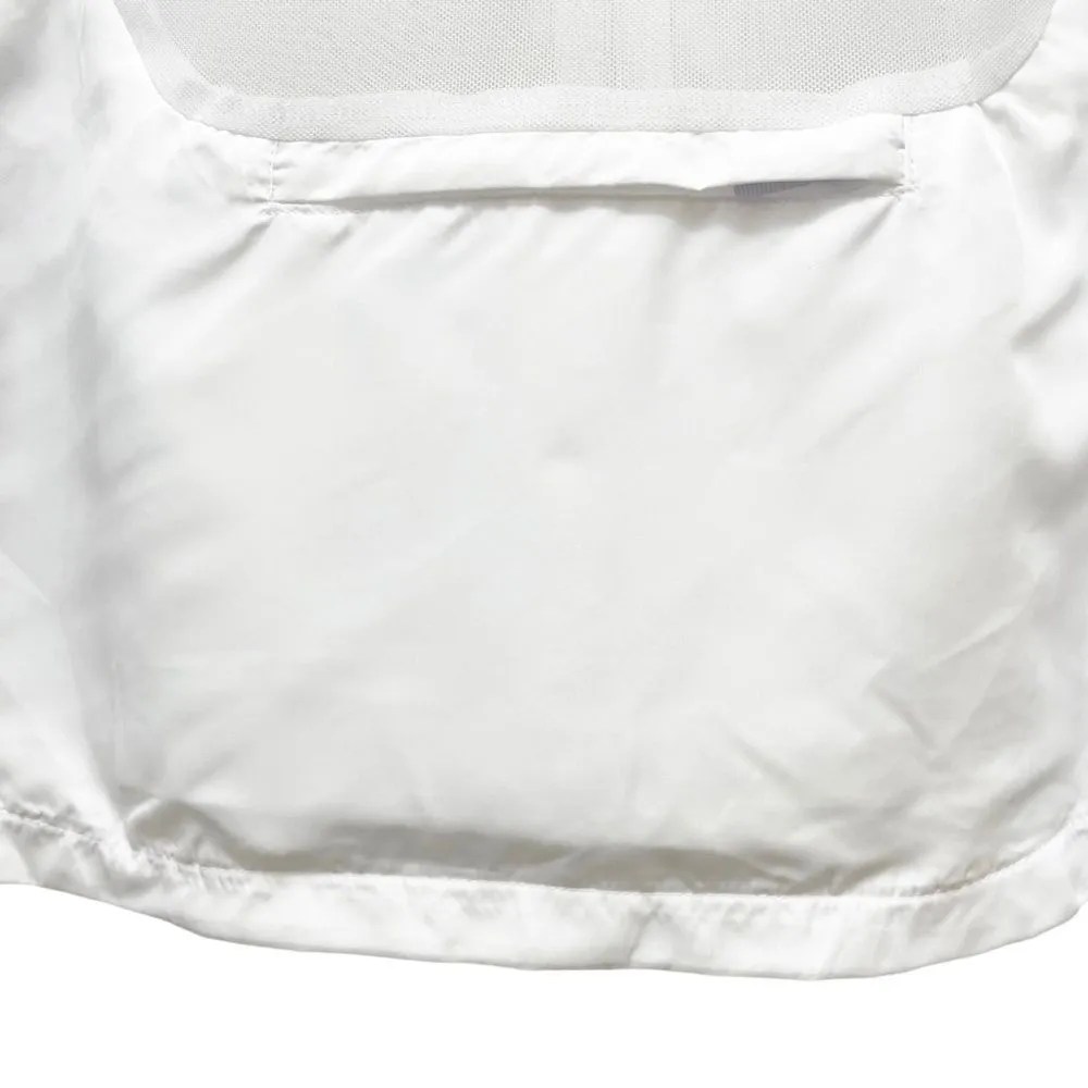 NWT ZYIA White Marble Mesh Jacket Packable Pouch Windbreaker Size Medium New - Image 11