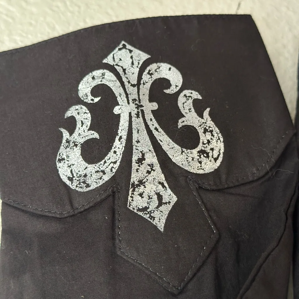 Wrangler Rock Black Studded Women's Jacket - Image 8