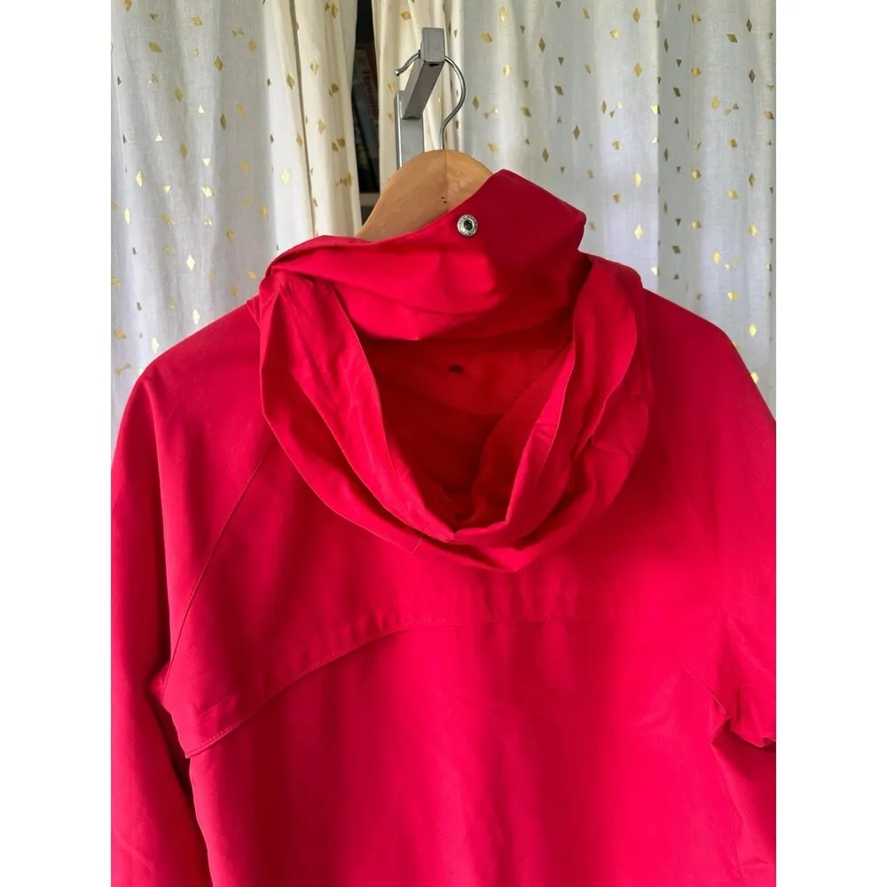 Outdoor Women's Waterproof Packable Hoodie Windbreaker Rain Jacket - Image 5